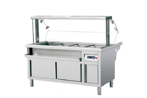 豪華四格保溫售飯臺(tái)